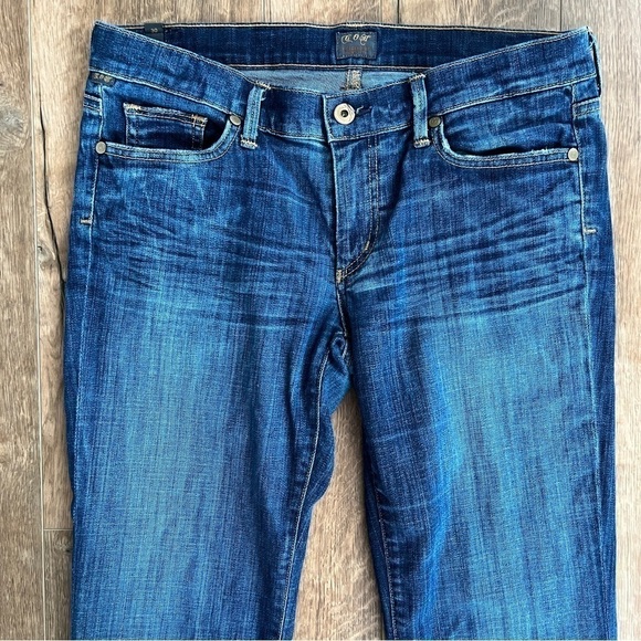 Citizens Of Humanity Dita Mid Rise Straight Petite Bootcut Leg Jeans Size 30 - Picture 4 of 13
